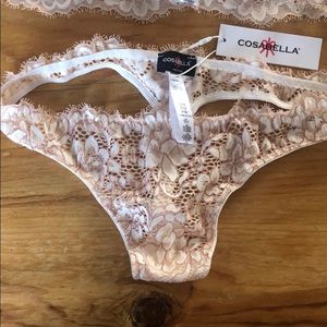 Cosabella Pret A Porter Low Rise Thong, sz S